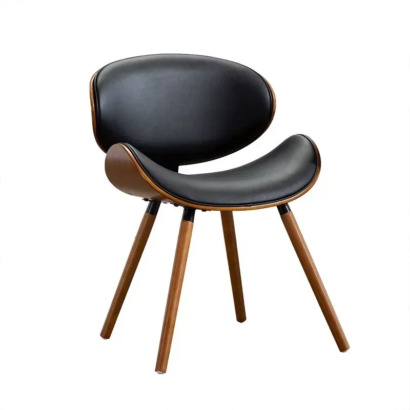 Kitchen Chair European Modern Simple Luxury Chair Back Space Saving Practical Solid Wood Dining Nordic Furniture dining chairs dining chair