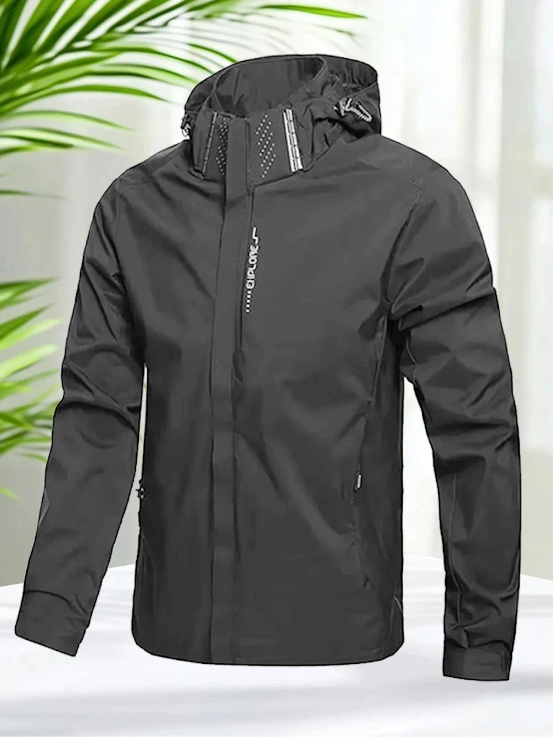 Waterproof Jacket Men Outdoor Windbreaker Outerwear