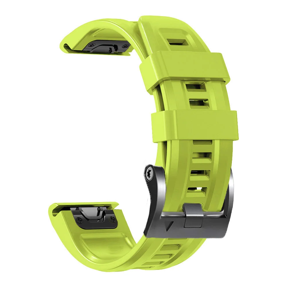 Premium Silicone Quick Release Watch Band with Screw Buckle - Choose 22mm or 26mm