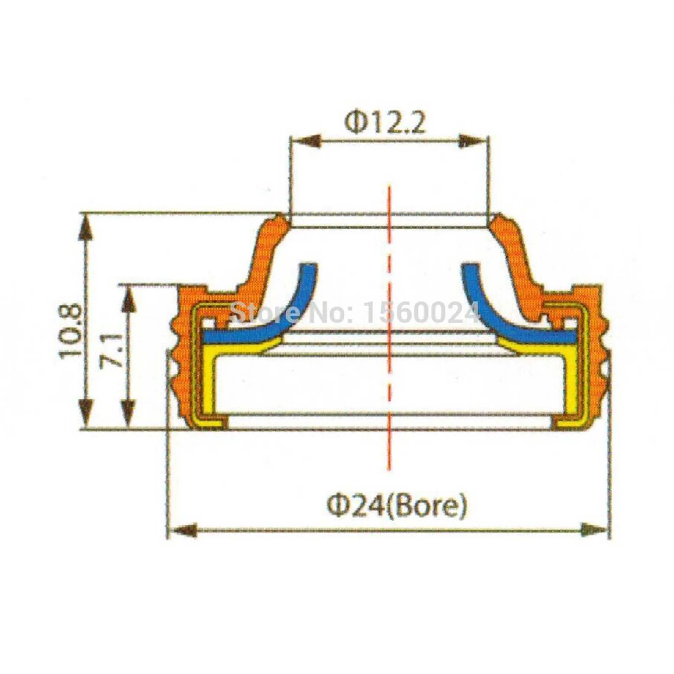 Air Conditioning Compressor Shaft Seal Stamps Oil Seal Gasket for Mitsubishi MSC105C/90C Panasonic R134a Compressor air conditioning repair kit