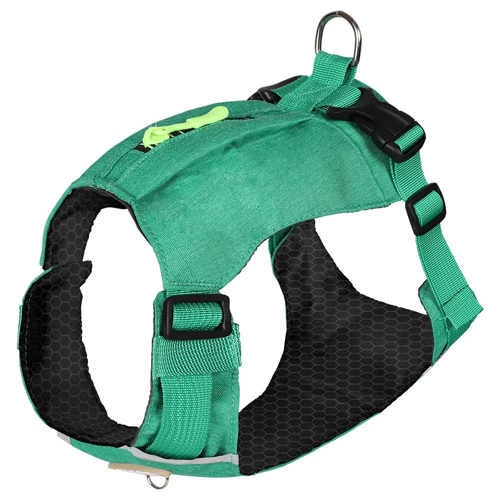 Adjustable Reflective No-pull Dog Harness Vest With Soft Mesh_voghion.com