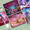 Anime Sakura Rubber Small Office Student Gaming Thickened Large Writing Pad Non-slip Cushion Mouse Pad for PC Gamer Mousemat 1