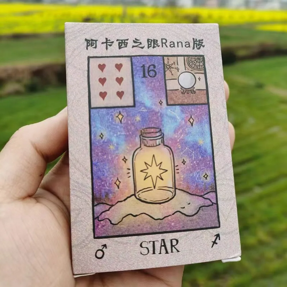 Akashic Eye Lenormand Rana System 42 Pcs Cards 9.6*6.5cm playing cards card games tarot cards angel oracle cards