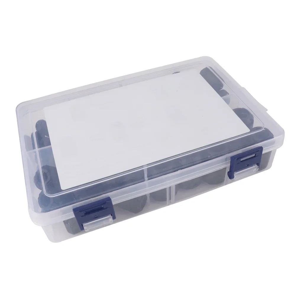 50/25/22Pcs Clip-on Ferrite Ring 3.5mm/5mm/7mm/9mm/13mm Anti-interference Degaussing Clamp Rings Toroidal Core Ferrite Bead Clip