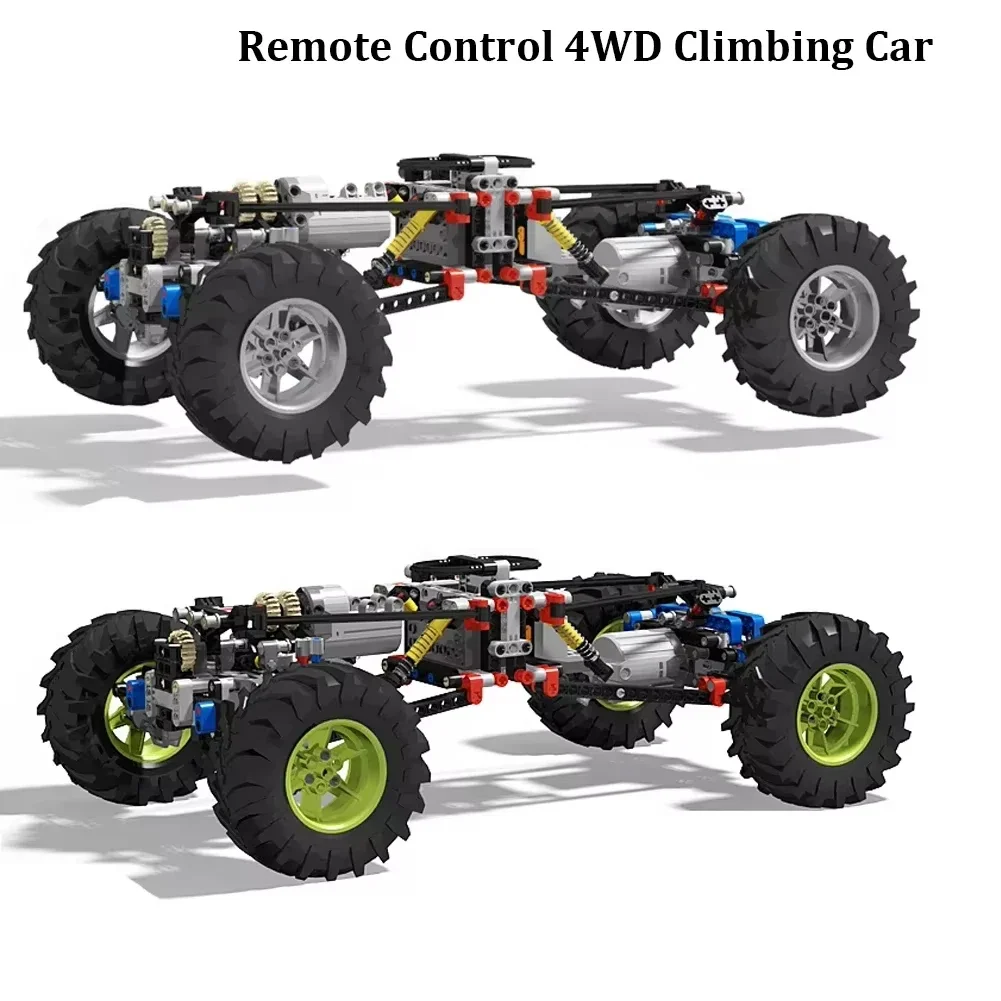 Voiture RC 4x4 Tout Terrain - Châssis & Pièces de Rechange