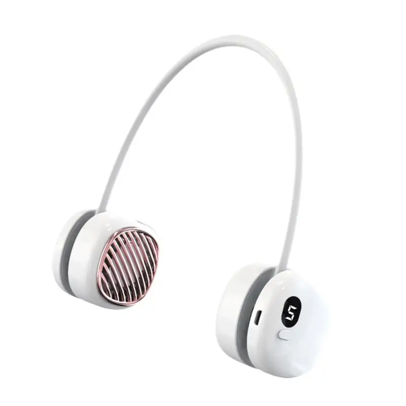 

Шейный вентилятор, мини-холодильник для шеи, складной Персональный вентилятор с 5 скоростями, маленький, свободные руки