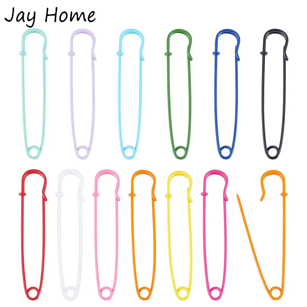 10PCS 75MM Extra Large Safety Pins Steel Blanket Pins Bulk Heavy Duty Safety  Pins Decorative for