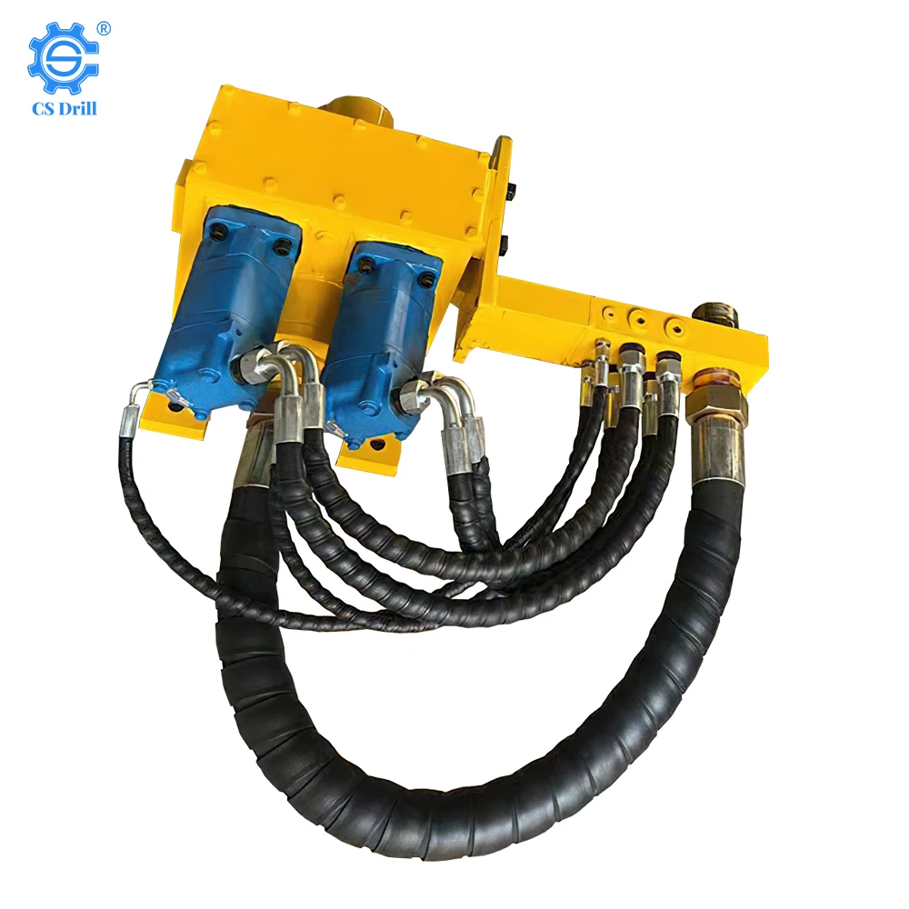 

Model 200 Drilling Rig Rotary Head Top Drive Head Portable For Water Well Drilling Machine