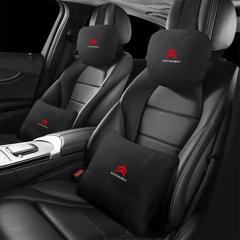 TopQualityCarHeadrestNeckSupportSeatSoftNeckPillowforCitroen