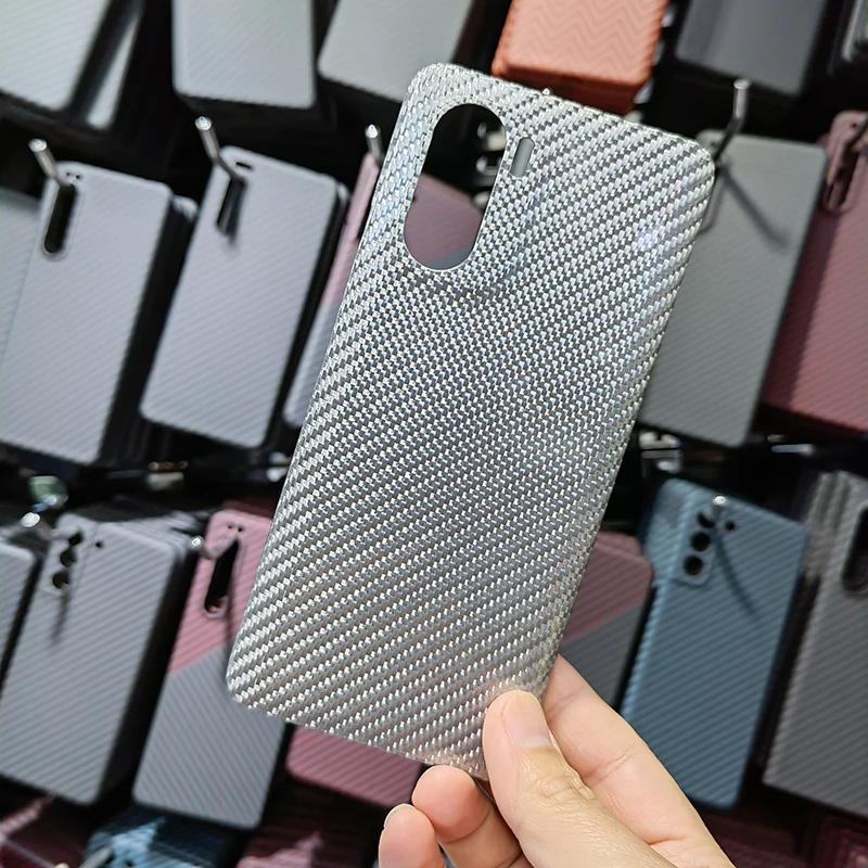 

iStore Carbon fiber phone case for xiaomi redmi K40 Ultra K40Pro Plus Thin and light attributes Aramid fiber strong case