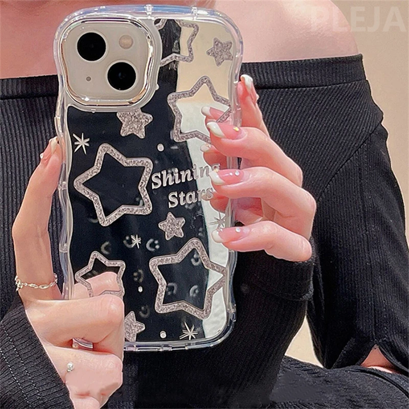 Silver Reflective Mirror iPhone Case –