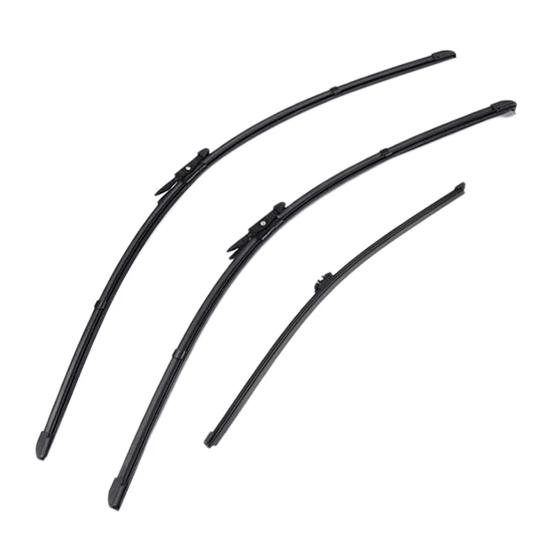 

Car Front and Rear Wiper Blade Kit Windshield Wiper Strip for Volvo XC90 R-Design 2007 2008 2009 2010