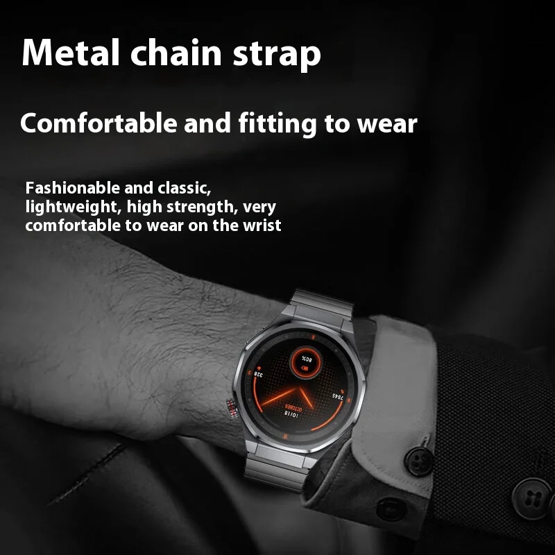 Men's Titanium Strap - Lightweight Stainless Steel Metal Band