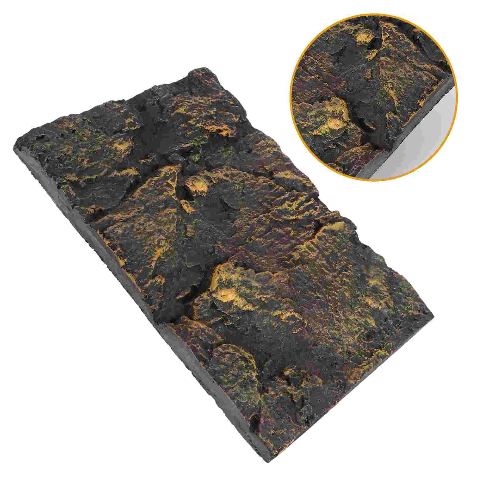 

Reptile Tank 3D Background Rock Board Aquarium Terrarium Fish Tank Backdrop Fish Water Tank Decoration
