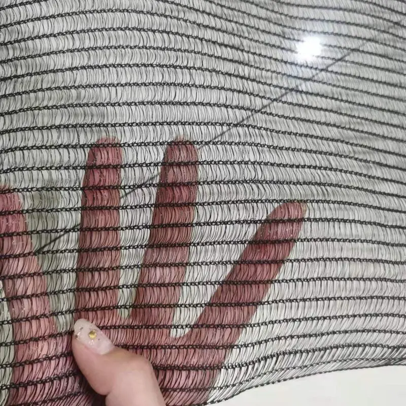 Schattierungsrate 30 % schwarze runde Seidennetze, Sukkulenten, Sonnenschuppen, Zaun, Sichtschutz, Netz, Gartenschattierung, Markise, Schattensegel, Anti-UV – Detail 9