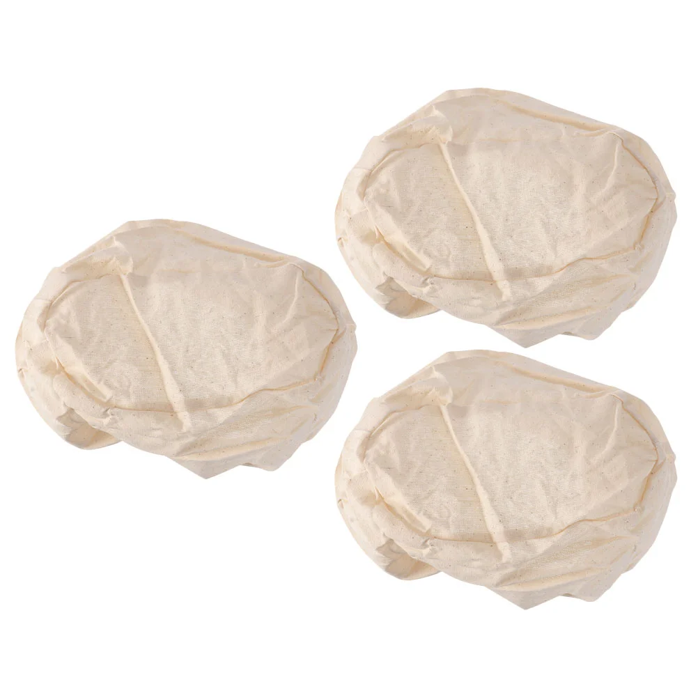 

Basket Liners Making Tools Bread Dough Basket Fabric Cover Baking Tray Non-stick Fabric Cover for Home Kitchen Bread Dough