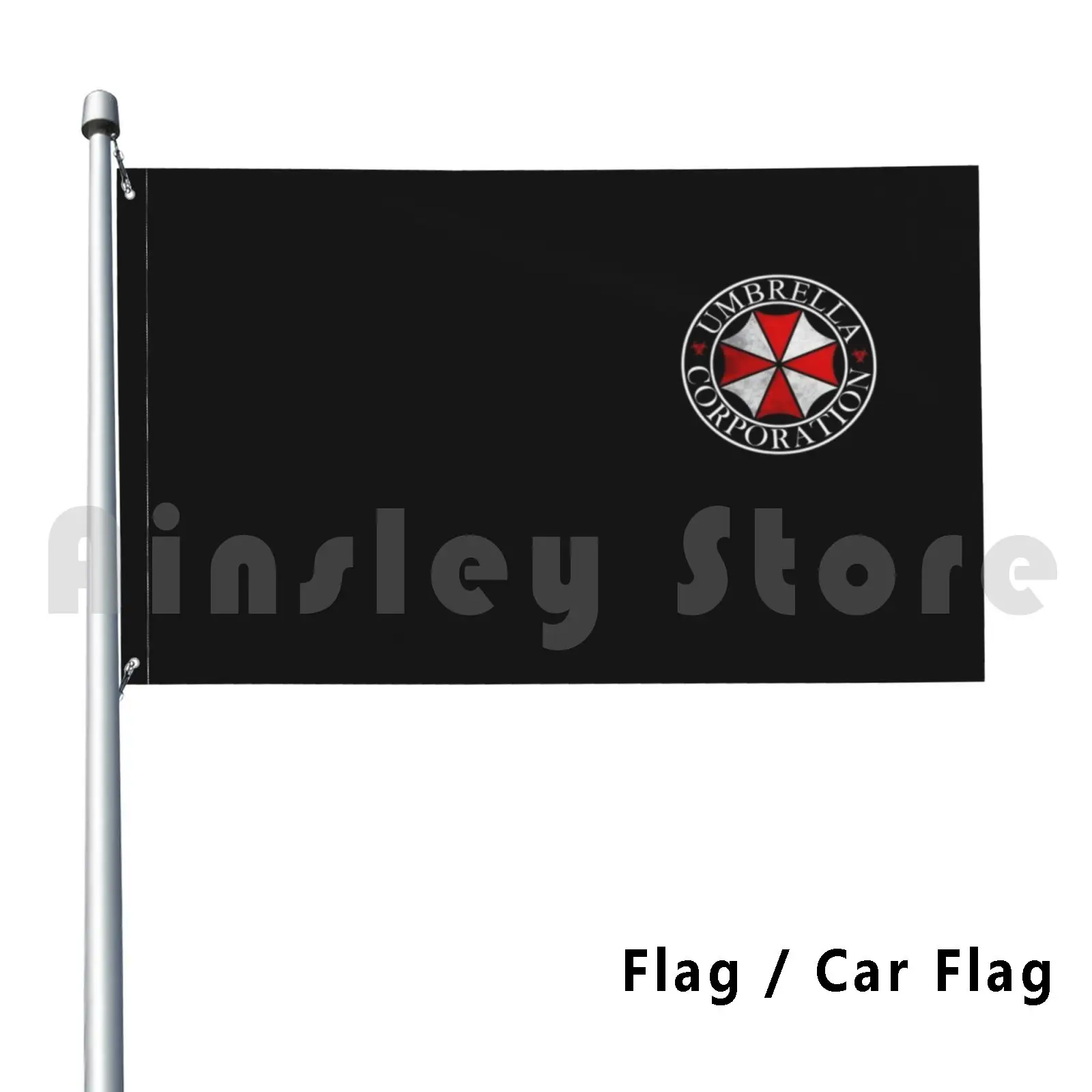 Umbrella Corporation Outdoor Decor Flag Car Flag 1795 Umbrella Corporation Umbrella Raccoon City Nemesis Re2 Re3