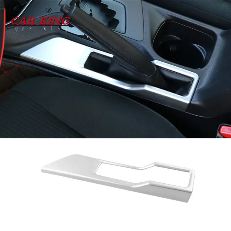 

For Toyota RAV4 RAV 4 2016 2017 18 Shell Interior Hand Brake Handbrake Frame Cover Trim ABS Matte Mouldings Sticker accessories