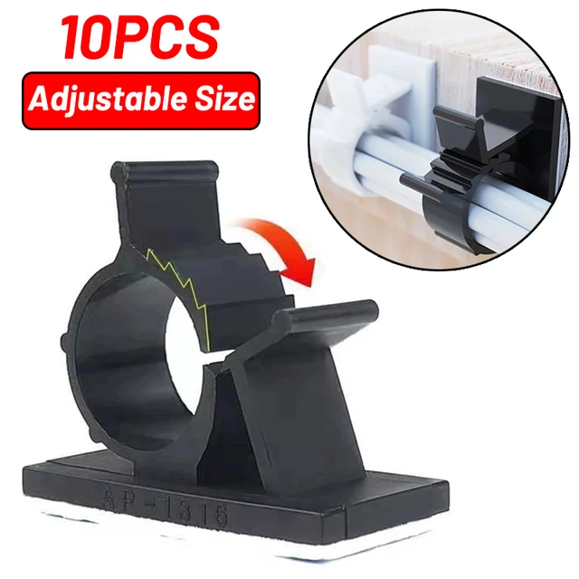 1/3/6PCS Cable Organizer Winder Cable Clips Table Cable Management  Adjustable Cord Holder Cable Manager Fixed Clamp Wire Winder - AliExpress
