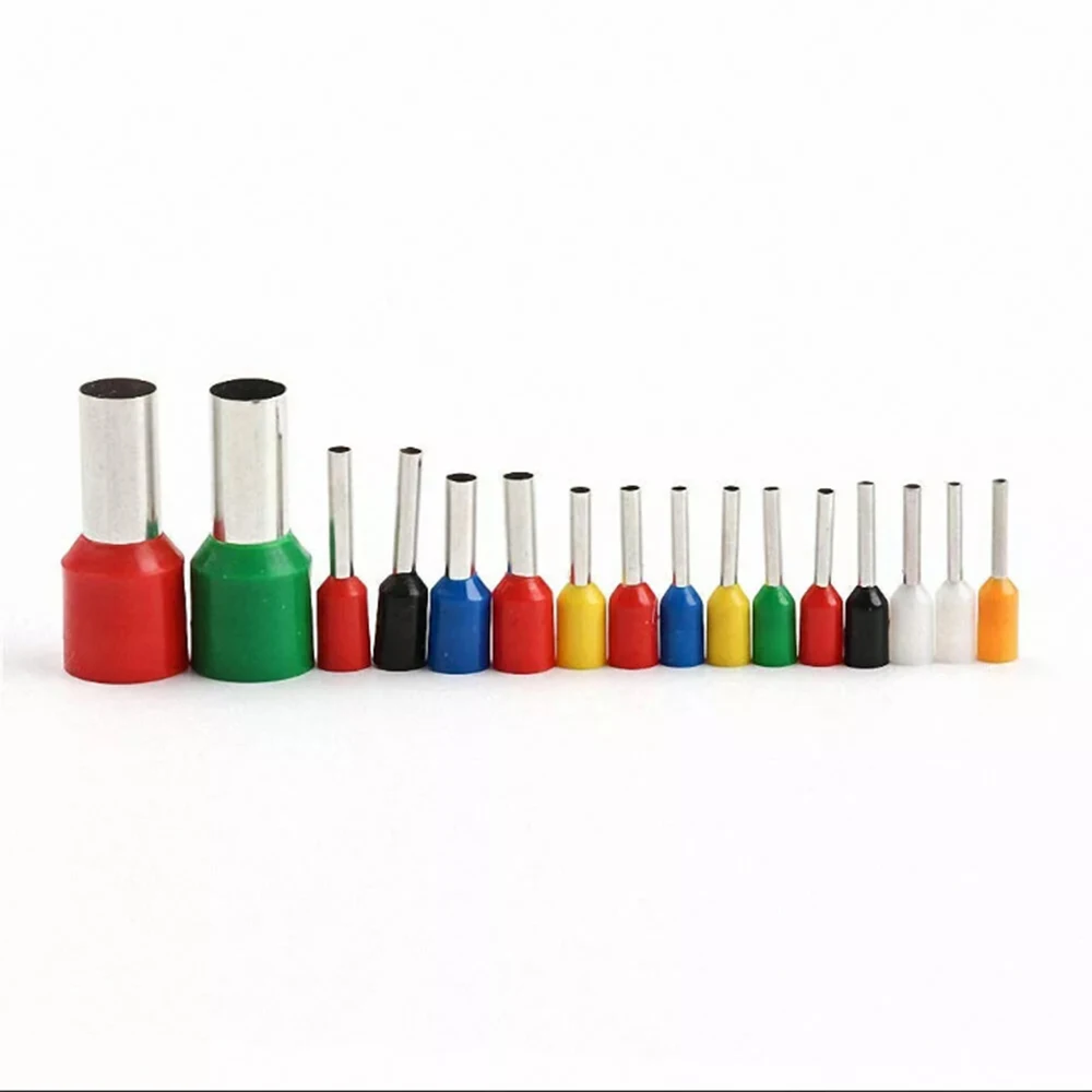 2120PCS Draht Aderendhülsen Terminals Kit, Crimp Kit Sortiment Aderendhülse Draht Crimp Pin Stecker Draht Enden Terminals AWG 22-10 – Detail 3