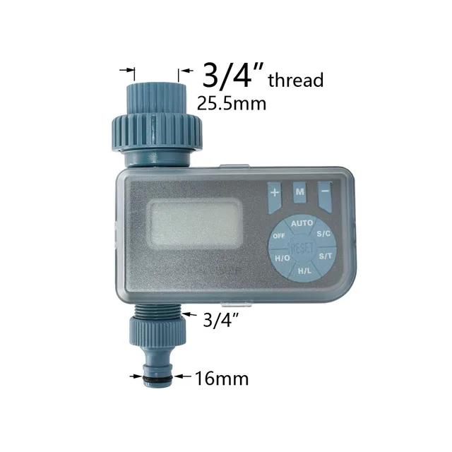 5-50M Automatic Garden Watering System DIY Timer Water Drip Irrigation System Plant Watering Kit Red Drippers Set 5