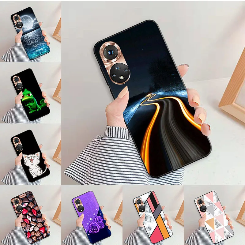 Per Huawei Honor X9 5G Custodia Fashion Soft Tpu Cover Per Telefono Per Honor X9 X8 Coque