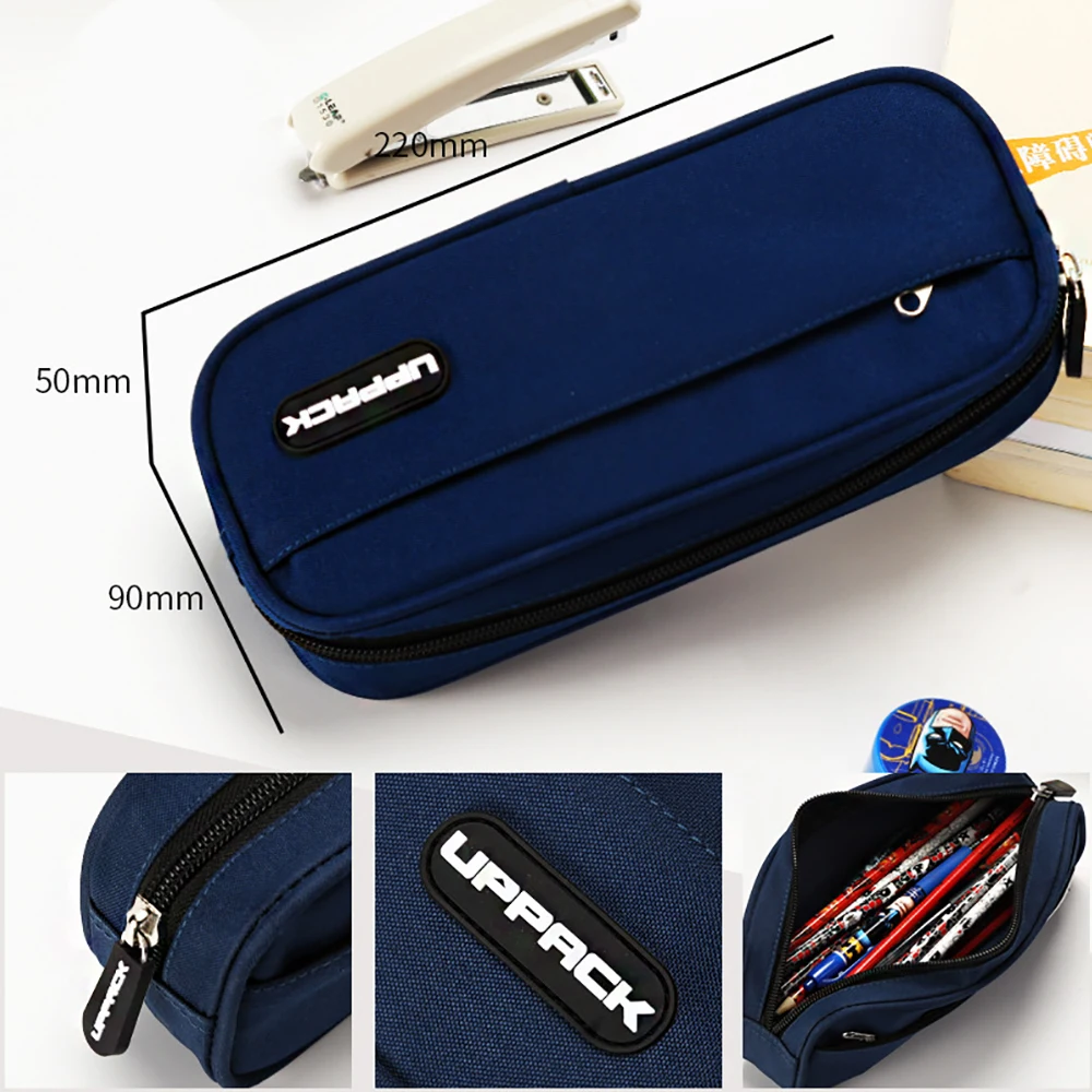 Creative Pencil Case Cute Boy Girl Kawaii Pencil Cases Storage Kids Pen Bag Large Big Stationery Box School Students Supplies - 2