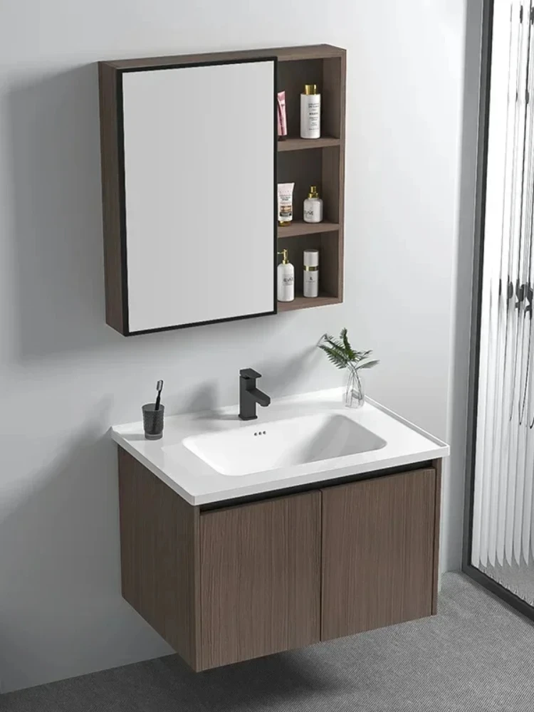 space-saving cabinet, vanity washbasin set, light mirror, makeup furniture, decorative items, modern toys, etc.