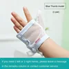 Prevent Hand Sucking Gadgets Middle Index Finger Children Stop Eating Finger Corrector Breathable Thin  Anti-Scratch Face Glove 2
