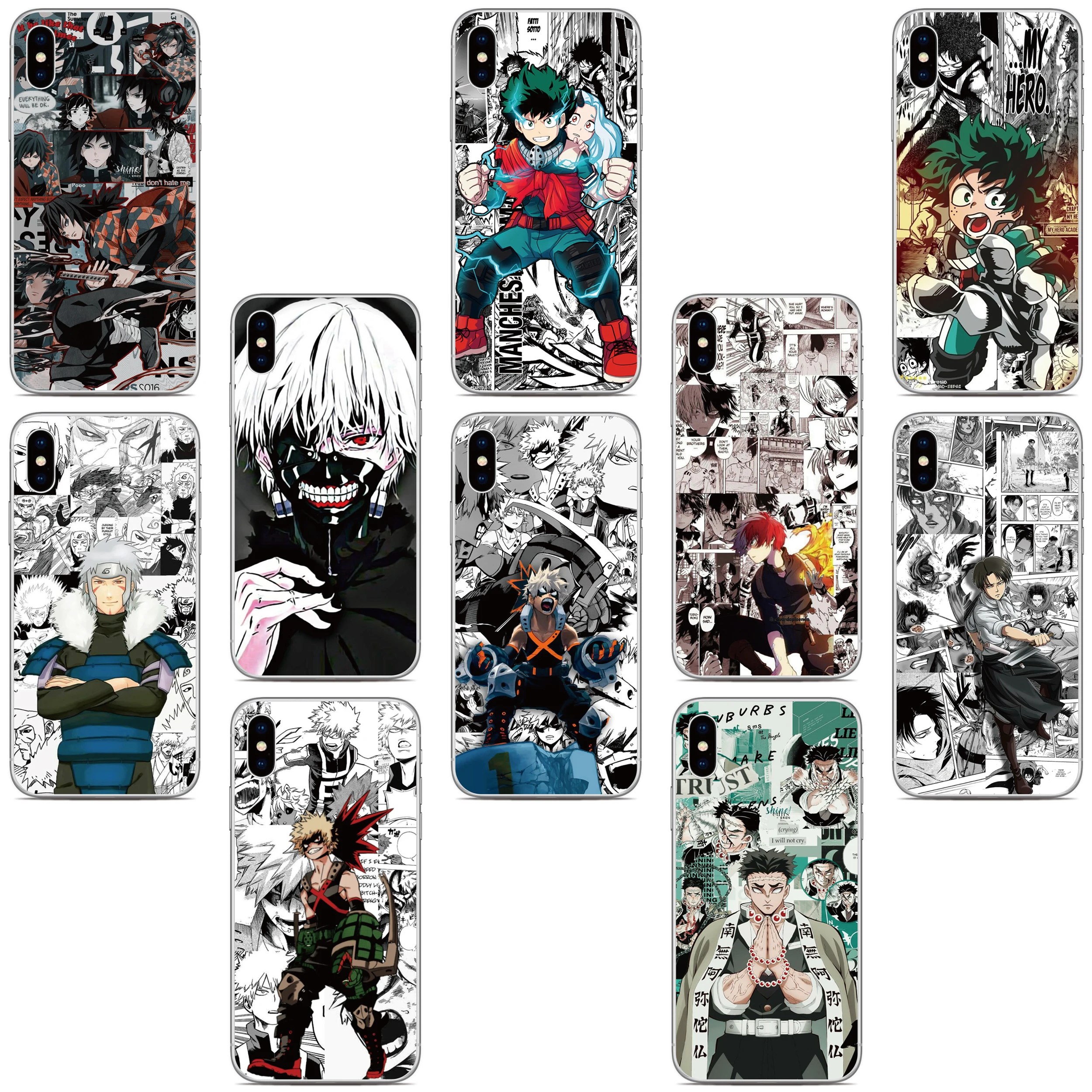 Manga Anime Cover Per Cubot P80 P60 P50 P40 P30 X30 X50 X19 X20 C20 C30 J8 J9 J10 Pocket Max 3 Note 30 8 9 7 20 Pro Custodia Per Telefono