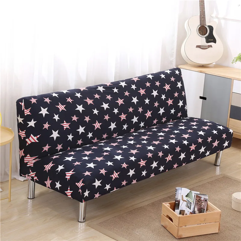 thumbnail image 1 of Funda elástica para sofá cama con diseño floral, sin reposabrazos, con todo incluido, antiarañazos, para sofá de 3 plazas, para sala de estar, 1 of 5