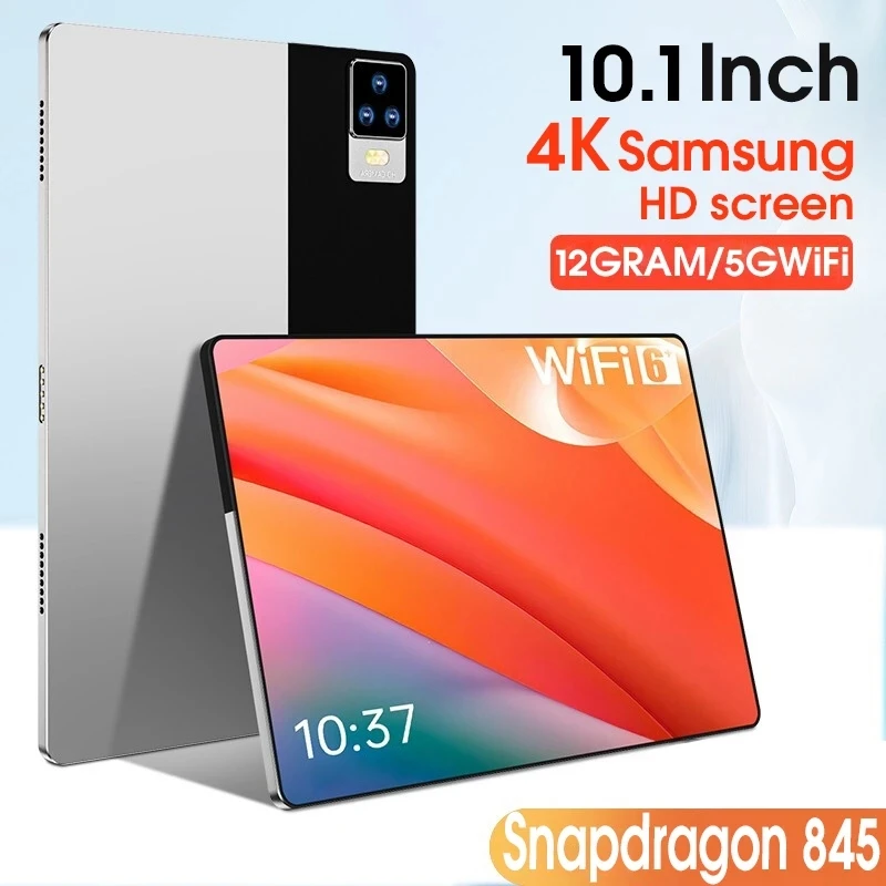 2022 New Global Version Android 11.0 12GB RAM 512GB ROM 10.1 Inch HD Samsung Screen Snapdragon 845 Tablet 5G Dual SIM Card WIFI best buy samsung tablet