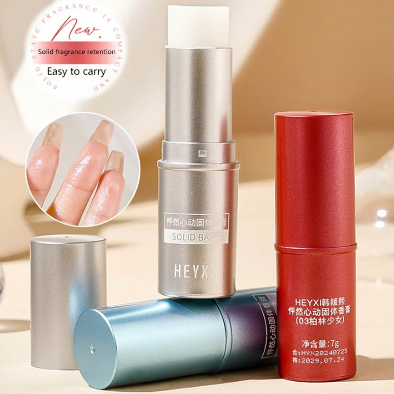 Deodorizing Stick Solid Perfume Deodorant Stick Faint Scent Solid Perfumes Balm Stick For Women Men Anti-perspirant Long Lasting Fragrances Pen Portable Easy-To-Use