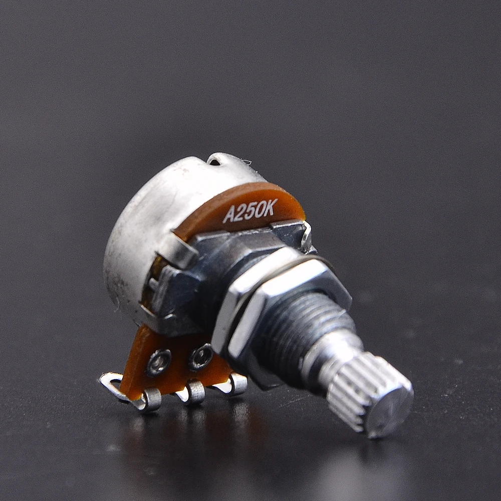Guitar Potentiometer A250K/B250K/A500K/B500K Alpha Potentiometer(POT) For Electric Guitar/Bass