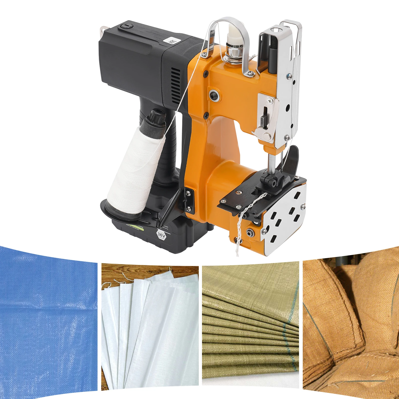 Gk9-350d Beutelschließmaschine 190 W 36 V Beutelnähmaschine 18000 U/min Tragbare Beutelschließmaschine Elektrische Nähmaschine für Nähen – Detail 8