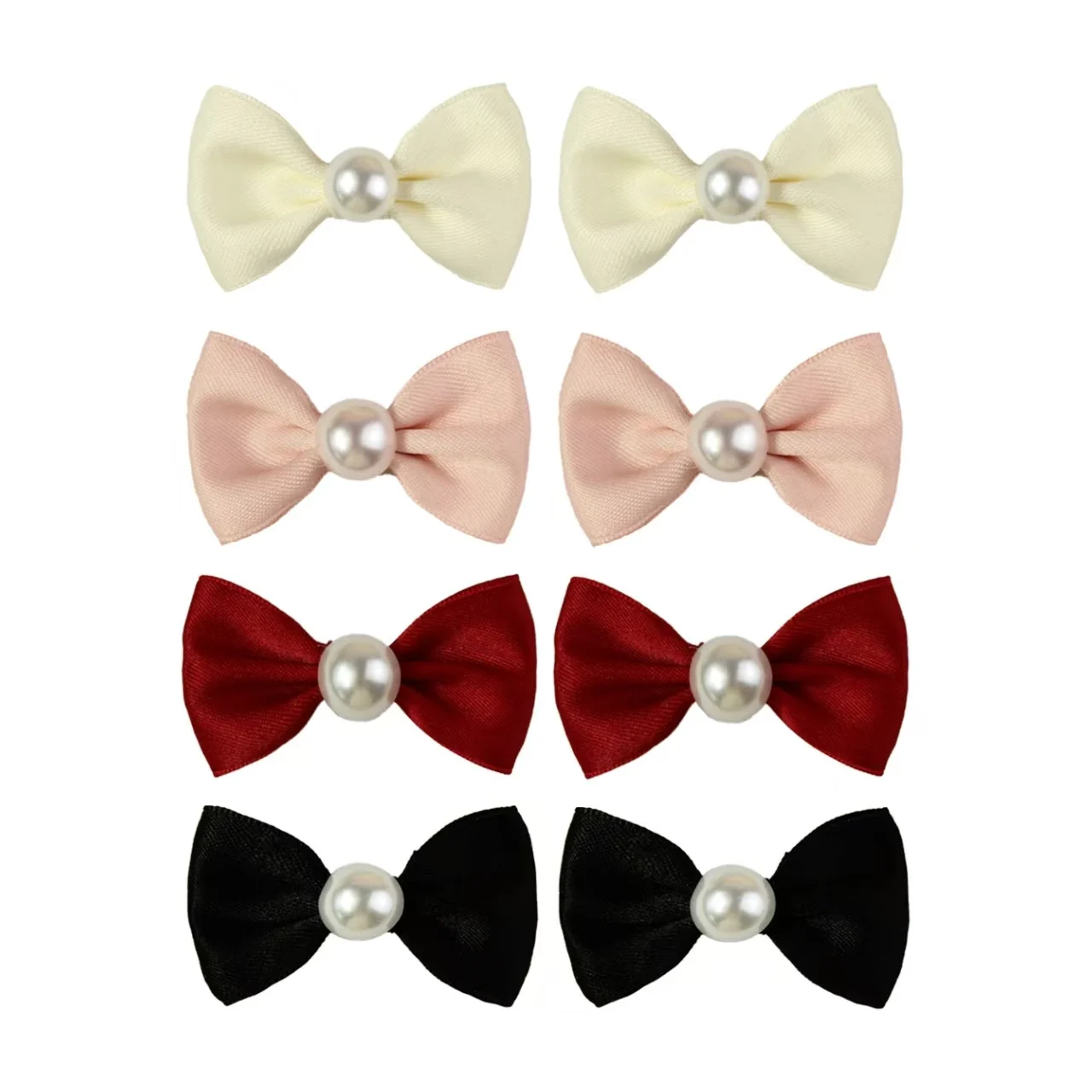 2PCS Pearl Solid Color Dog Hair Clips Dog Bows With Alligator Clip Pet Puppy Hair Clips Accessories Pet Supplies For Dogs Bows 2PCS Pearl Solid Color Dog Hair Clips Dog Bows With Alligator Clip Pet Puppy Hair Clips Accessories Pet Supplies For Dogs Bows