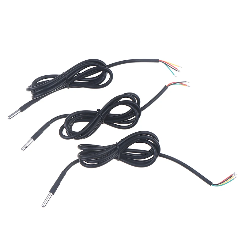 1Pc Waterproof Stainless Steel I2C IIC Temperature Humidity Sensor 1/2/3M Probe SHT20 SHT30 SHT40 Digital Module