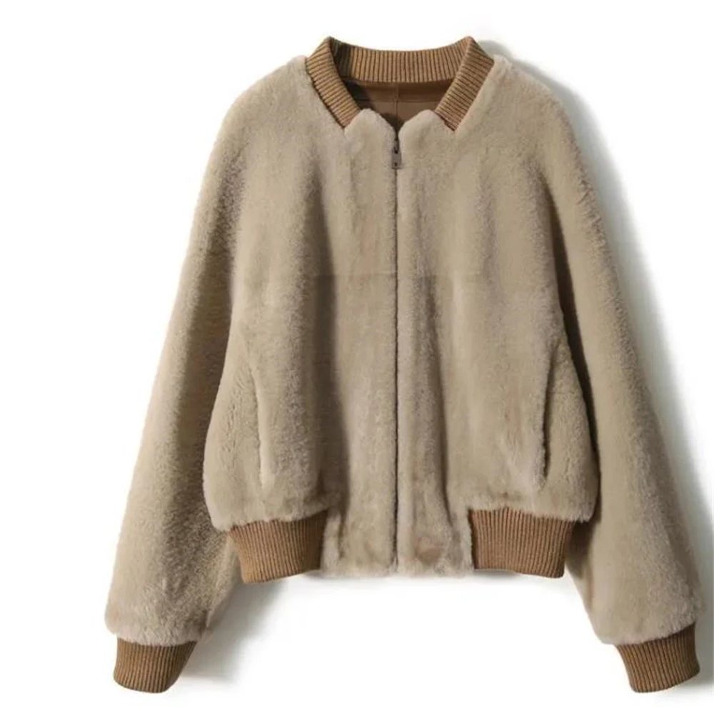 

Искусственная кожа для женщин, плюшевые пальто, женская верхняя одежда из искусственного меха с широкими плечами, стильный дизайн, зима