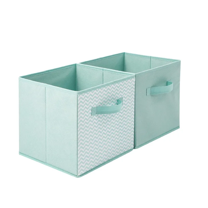 Box For Toys Cube Folding Fabric Storage Box Clothes Storage Bins For Toys Organizers Baskets for Nursery Office Closet Shelf 3