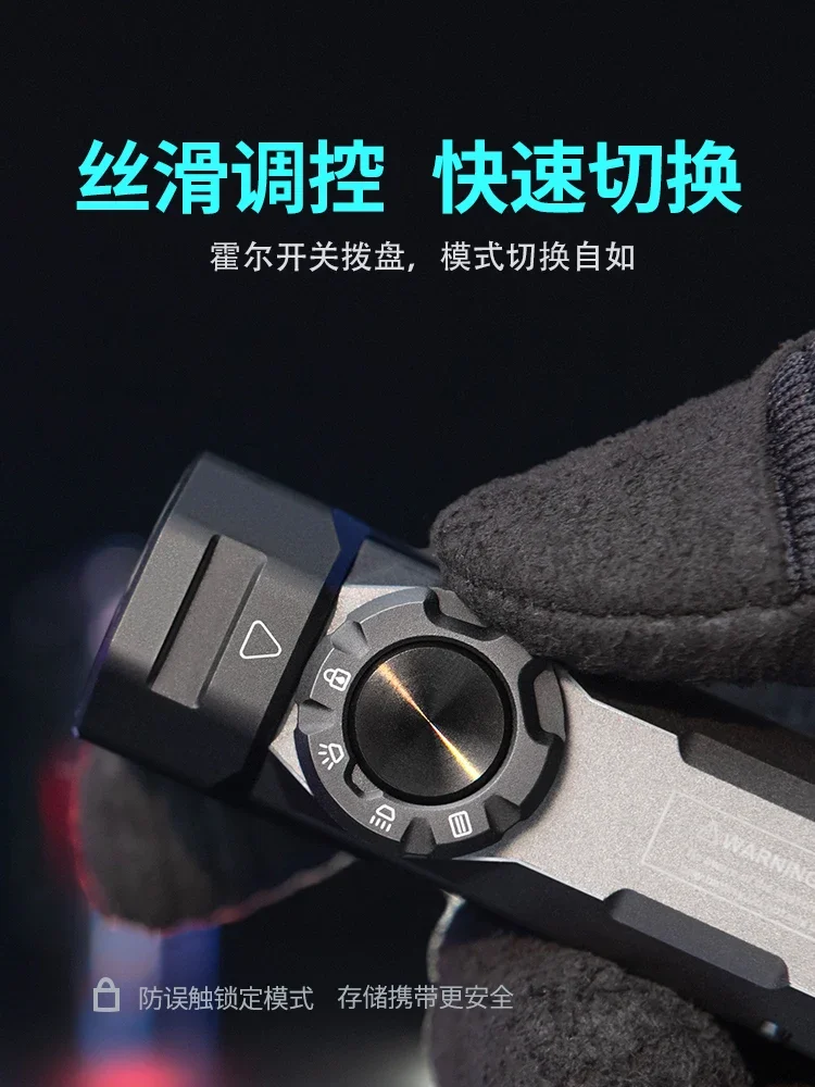 Waterproof LED Flashlight for Camping with Long Battery Life