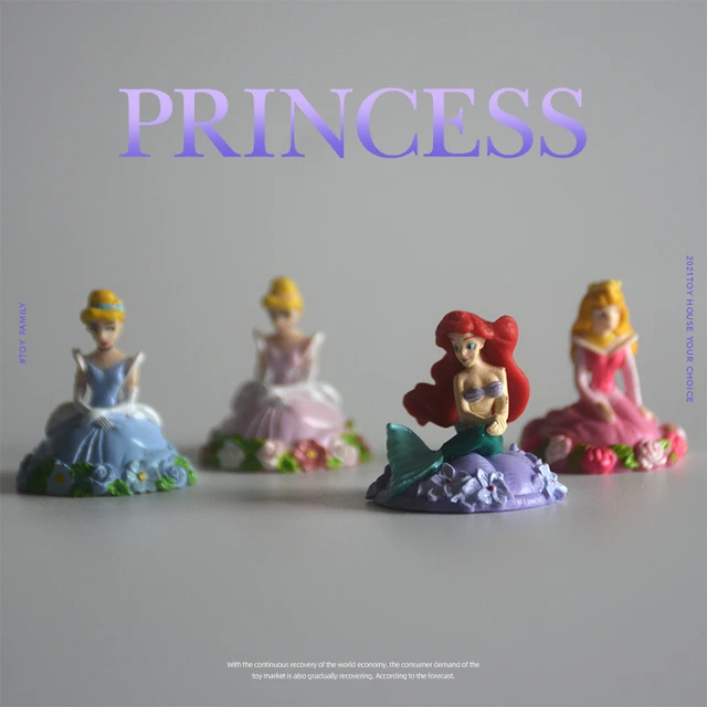 Figurines Princesses Disney Aurore Blanche Neige Ariel Cendrillon