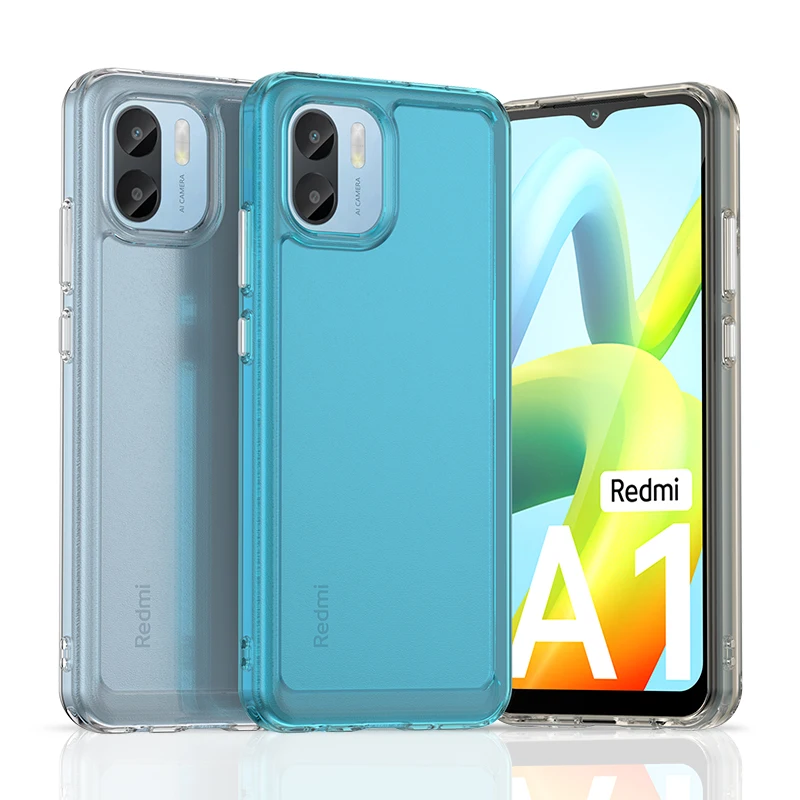 Custodia Per Telefono Paraurti In Silicone Antiurto Candy Per Redmi A1/A2/A1 +/A2/Poco C50/C51