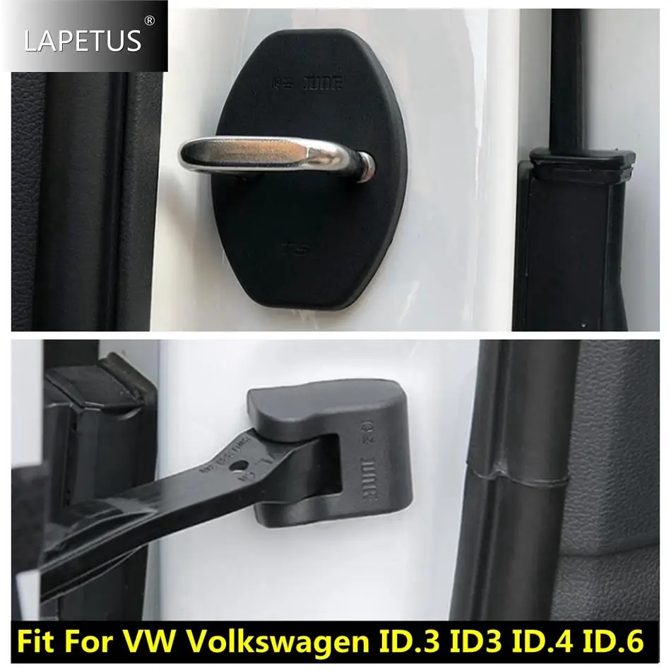 

Car Door Lock Arm / Stopper Limitter Decoration Protection Cover Kit For VW Volkswagen ID.3 ID3 ID.4 ID.6 Accessories Interior