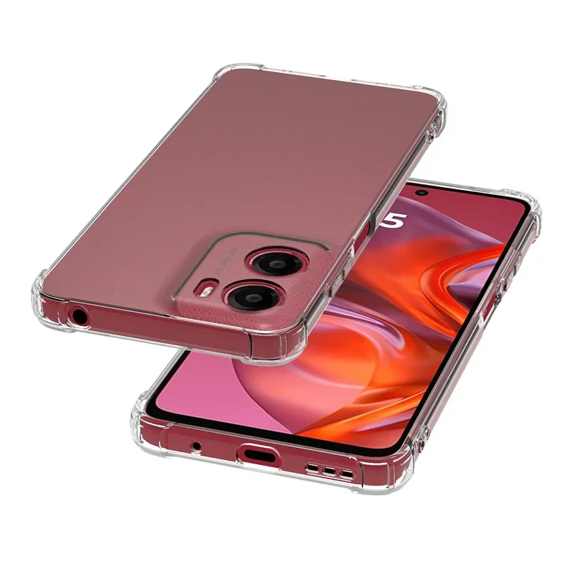 Luxury Clear Airbag Cover Cases – 360° Soft Shockproof Gel Armor Transparent Phone Shield