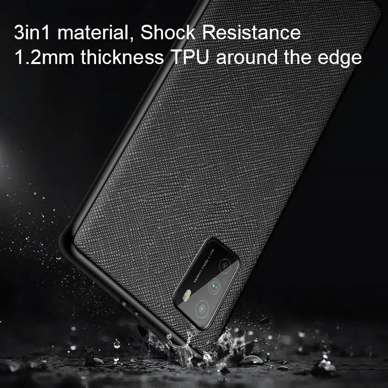 Luxury Cross Pattern Leather Phone Case - Premium Protection and Style