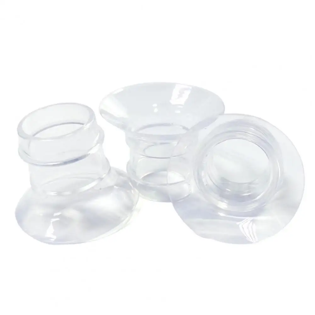 Labor-Saving Compact Flange Inserts Breast Pump Milk Catcher Convertor Home Supply