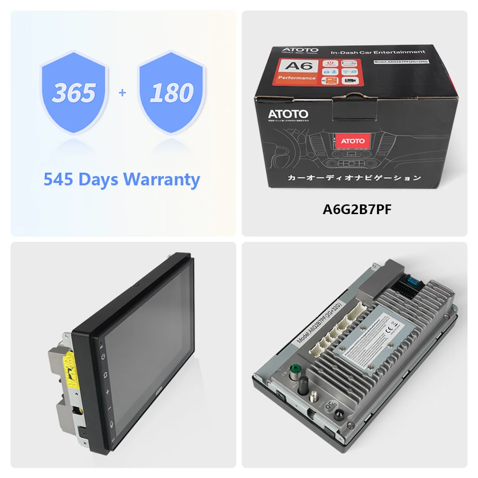 ATOTO A6 Android 2din 7 インチ A6G2B7PF 【公式通販】