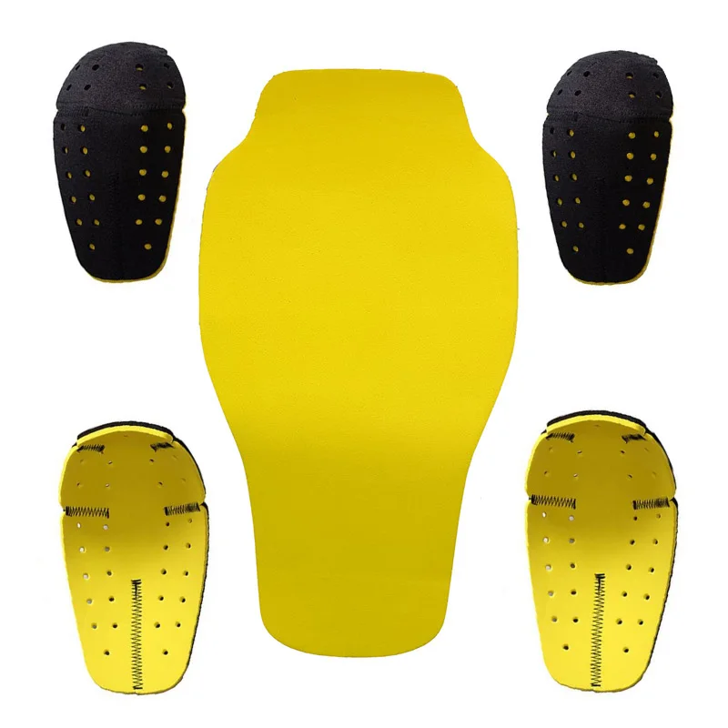 Motorcycle Jacket Soft Armor Protector CE Authentication EVA 5PCs Motobiker Racing Suits Rubber Protective Devices Internal Gear motorcycle jacket motorcycle armor