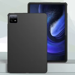 Custodia per Tablet in Silicone Premium - Cover Posteriore Nera Flessibile in TPU