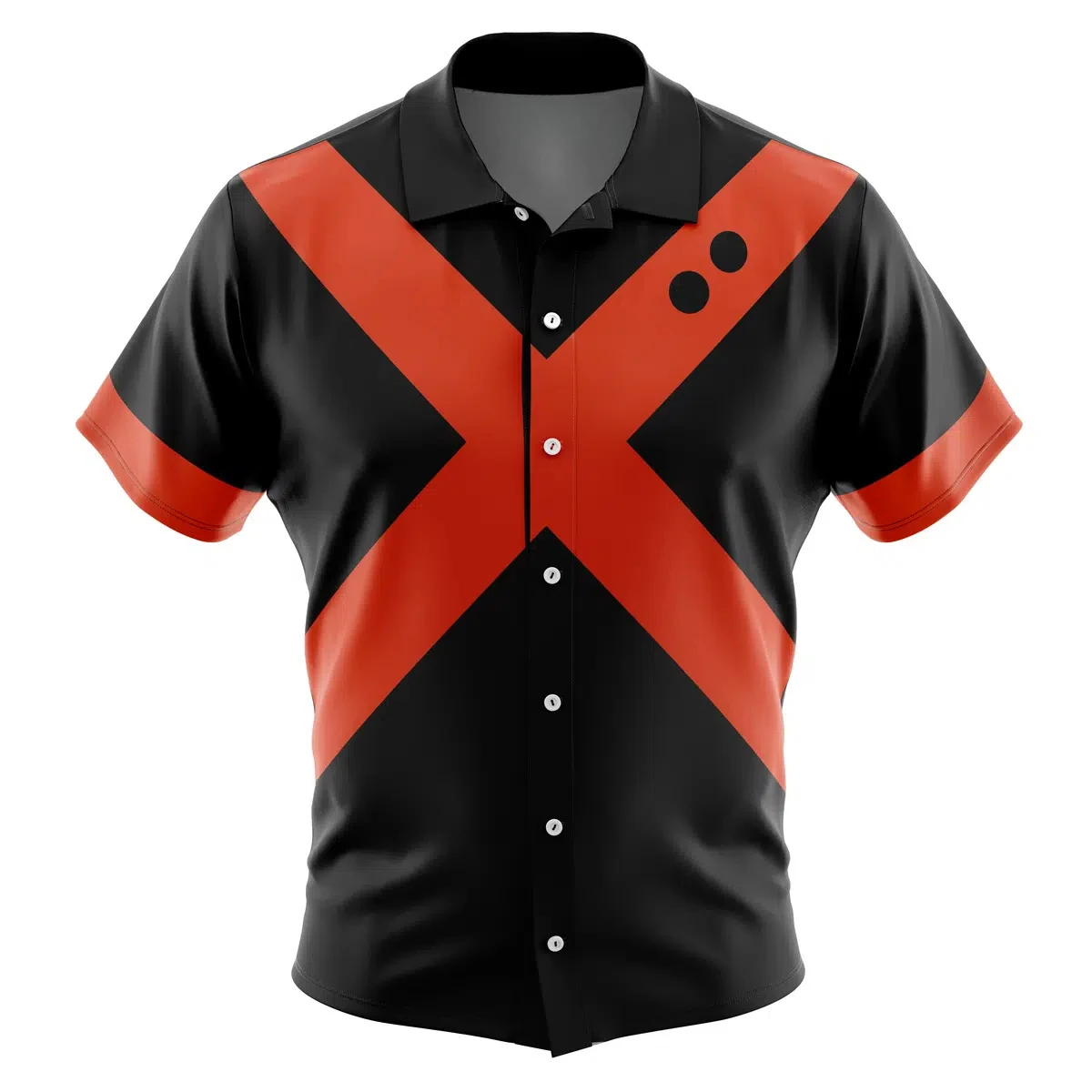 Men Firebenders Avatar Button Up Hawaiian Shirt Fashion Trend Breathable Loose Versatile Casual Sports Summer
